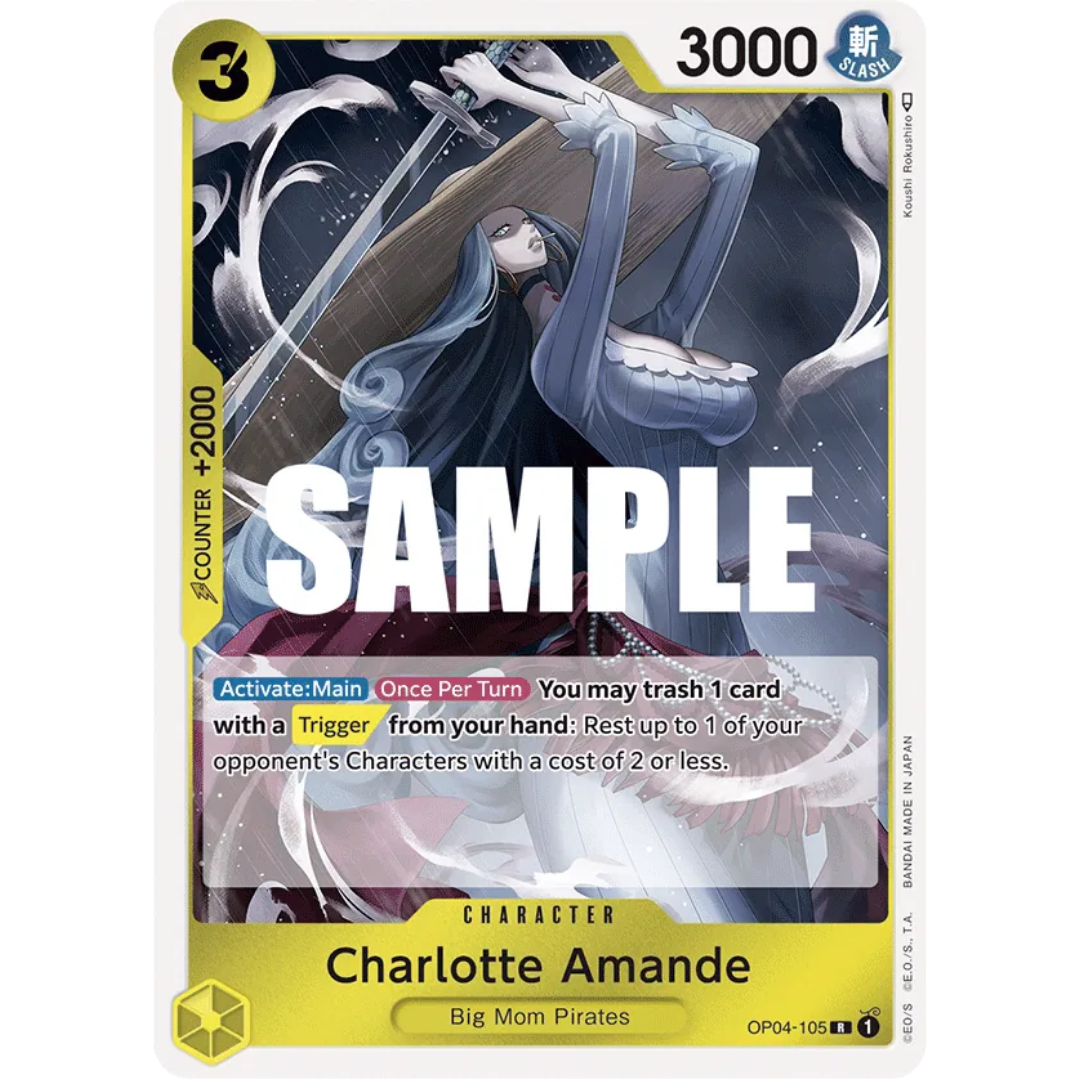 Charlotte Amande (OP04-105) - Kingdoms of Intrigue Foil