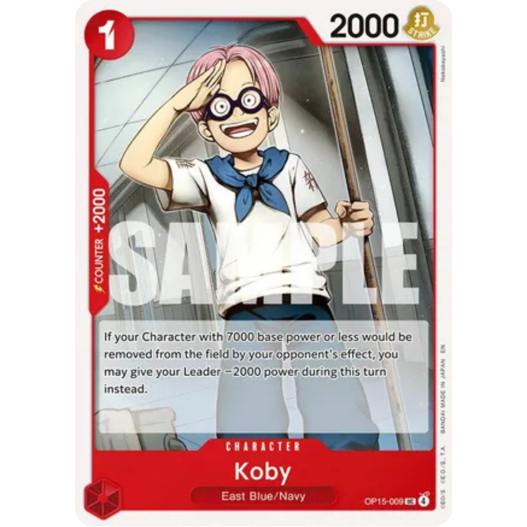 Koby (OP15-009) (OP15-009) - Adventure on Kami's Island