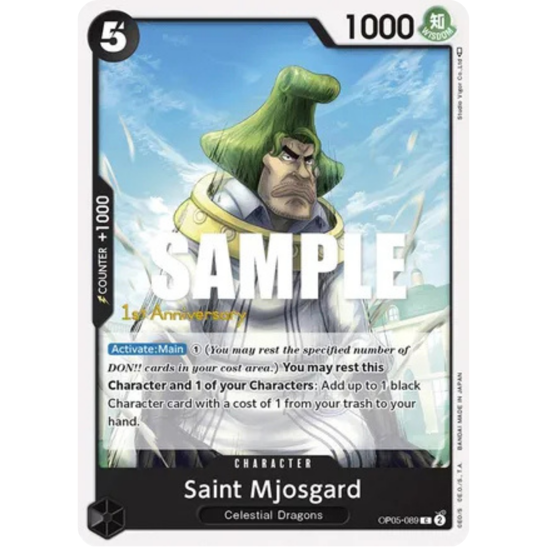 Saint Mjosgard (OP05-089) - Awakening of the New Era: 1st Anniversary Tournament Cards
