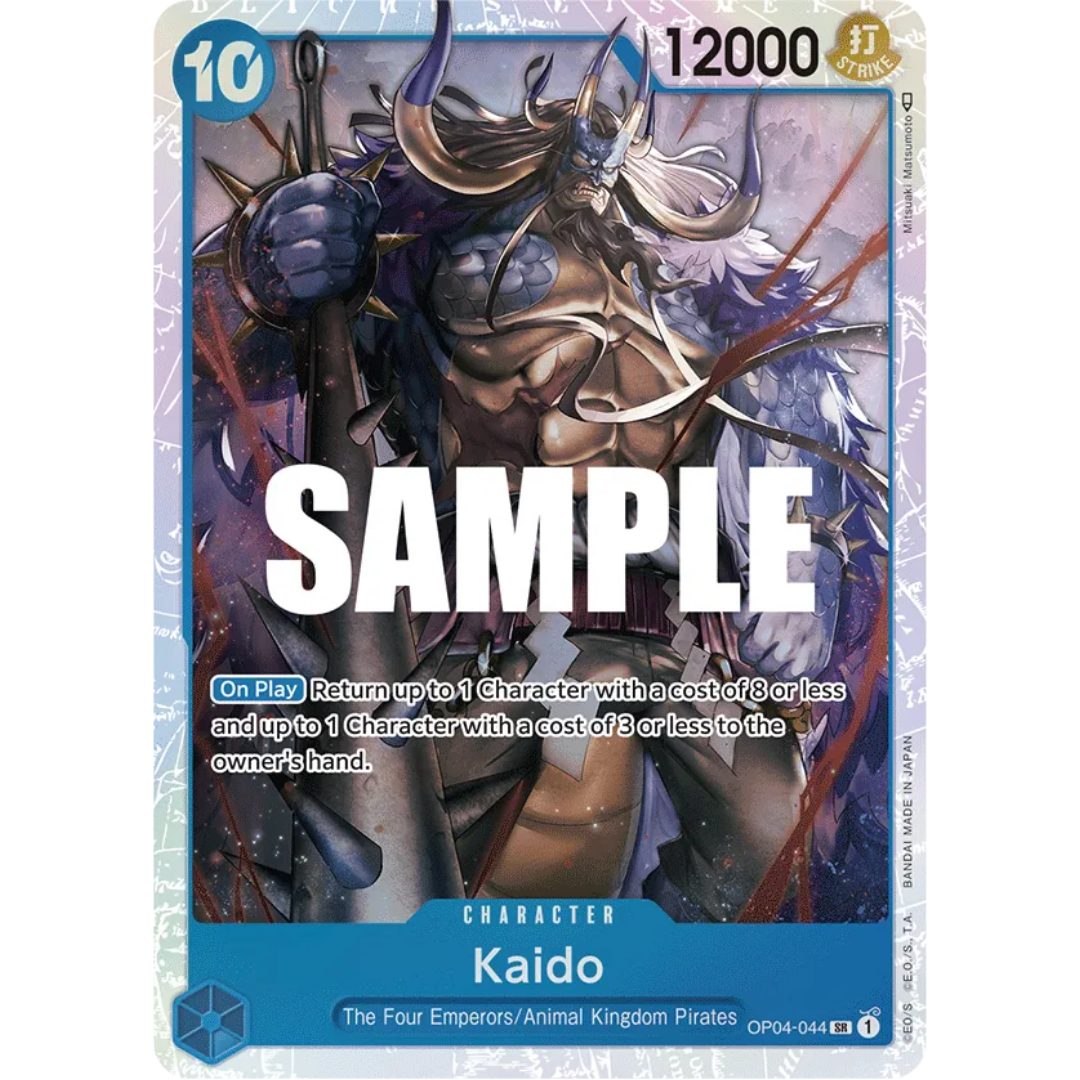 Kaido (OP04-044) - Kingdoms of Intrigue Foil