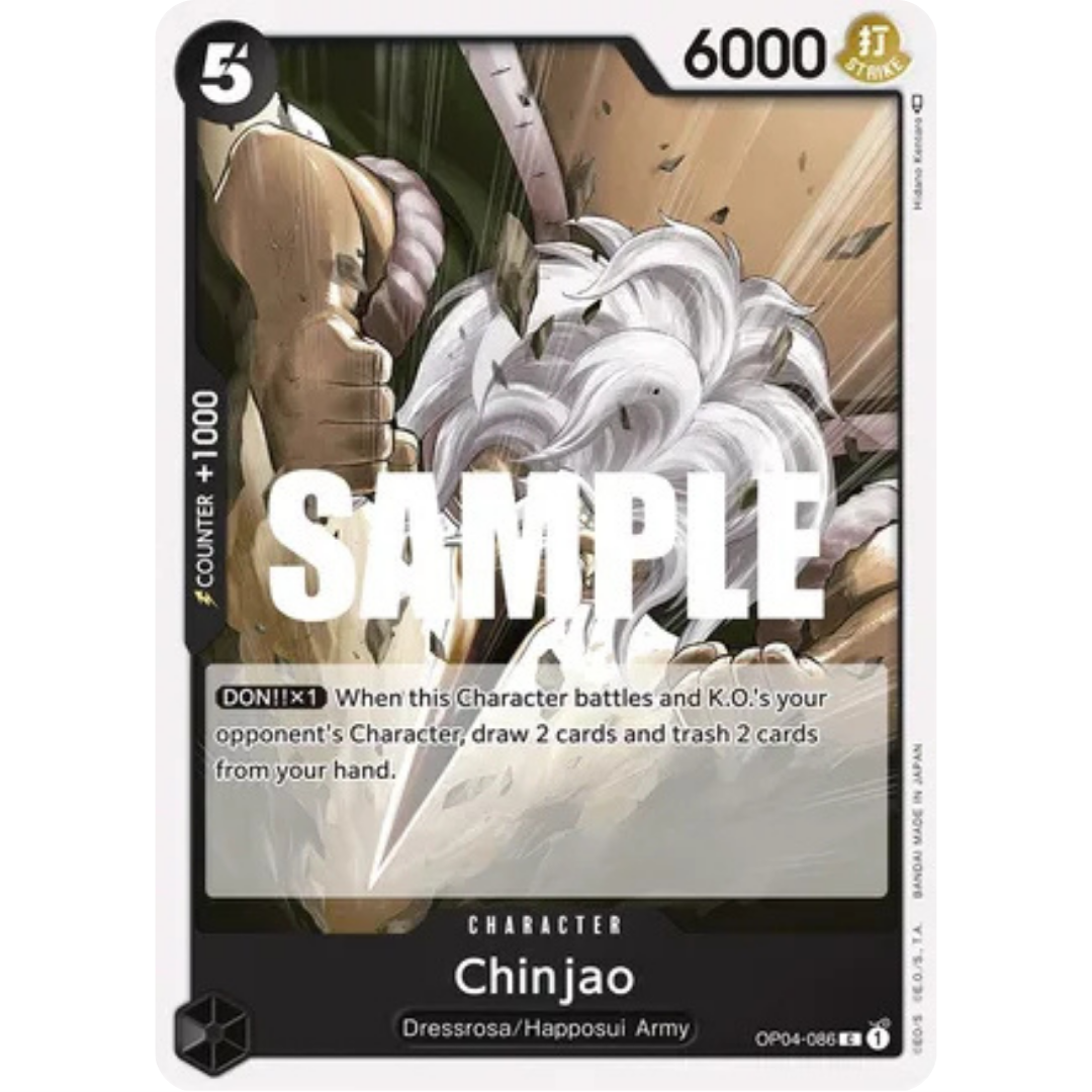 Chinjao (OP04-086) - Kingdoms of Intrigue