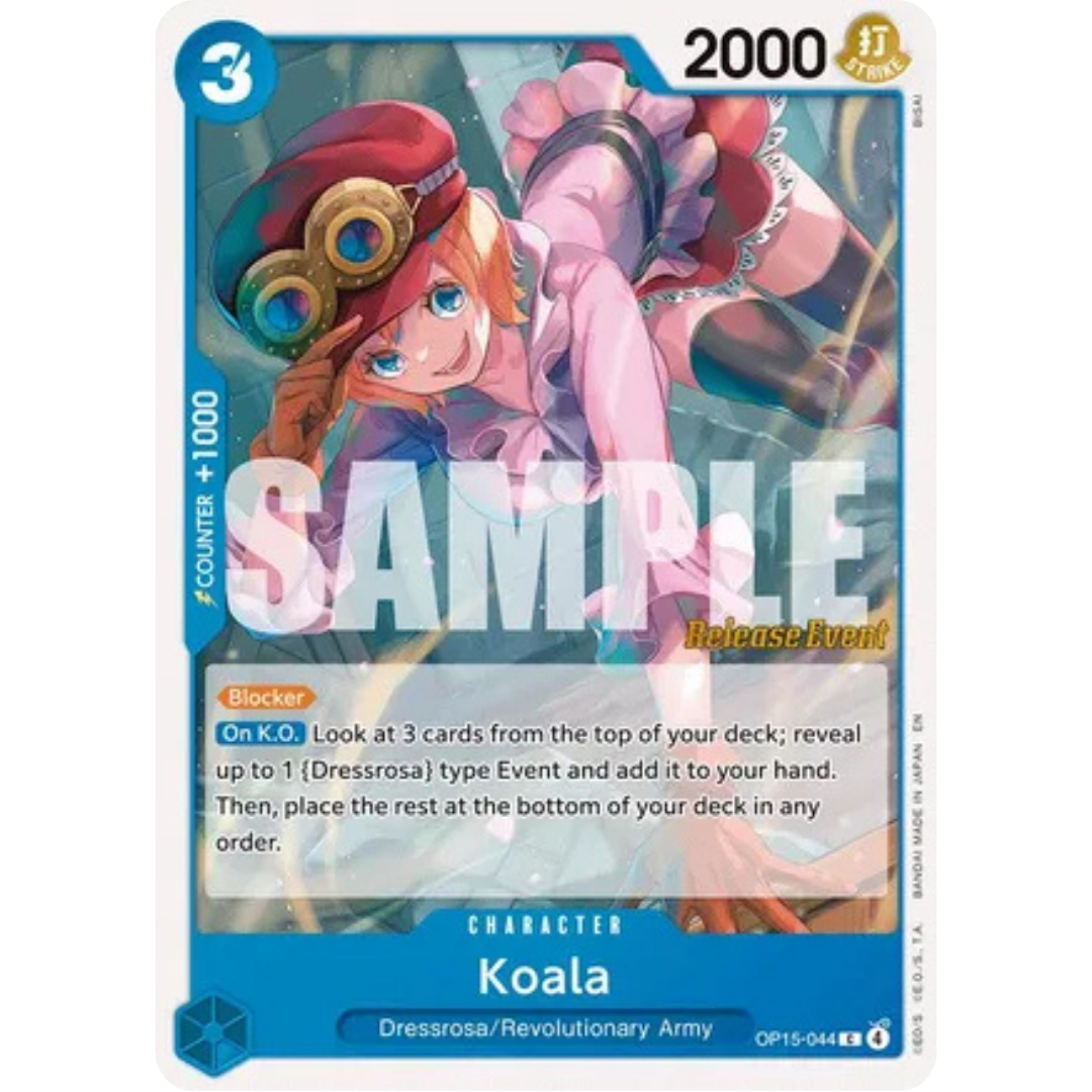 Koala (OP15-044) - Adventure on Kami's Island Release Event Cards