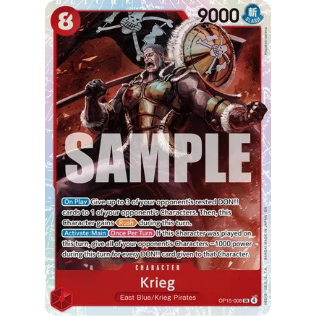 Krieg (OP15-008) (OP15-008) - Adventure on Kami's Island Foil