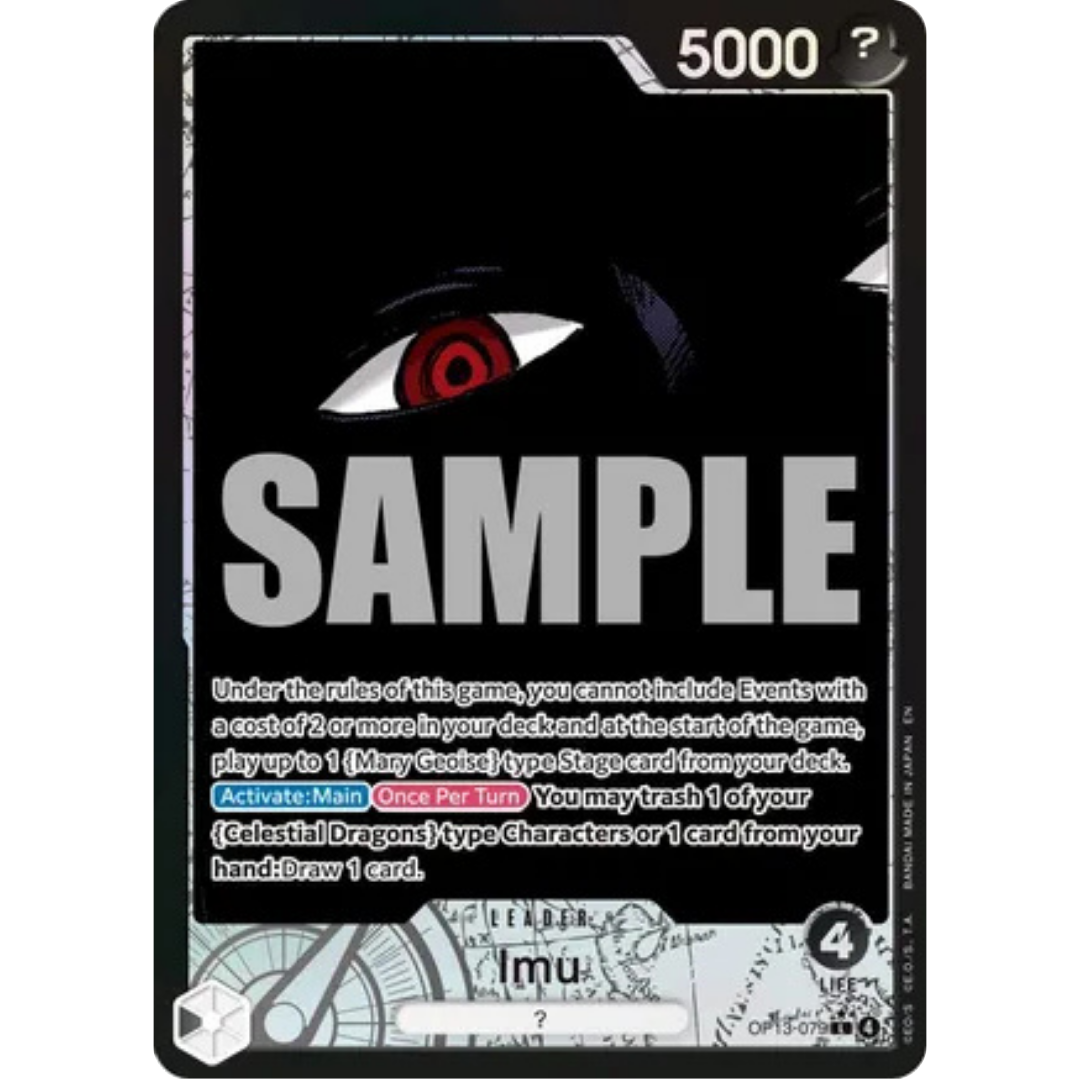 Imu (Alternate Art) (OP13-079) - Carrying On His Will Foil