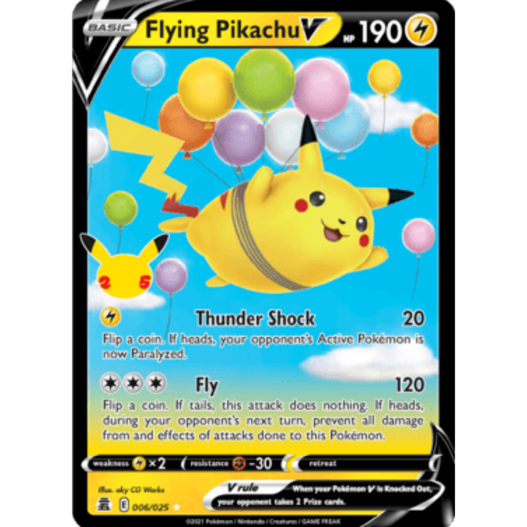 Flying Pikachu V 006 - Holofoil Celebrations - Ultra Rare