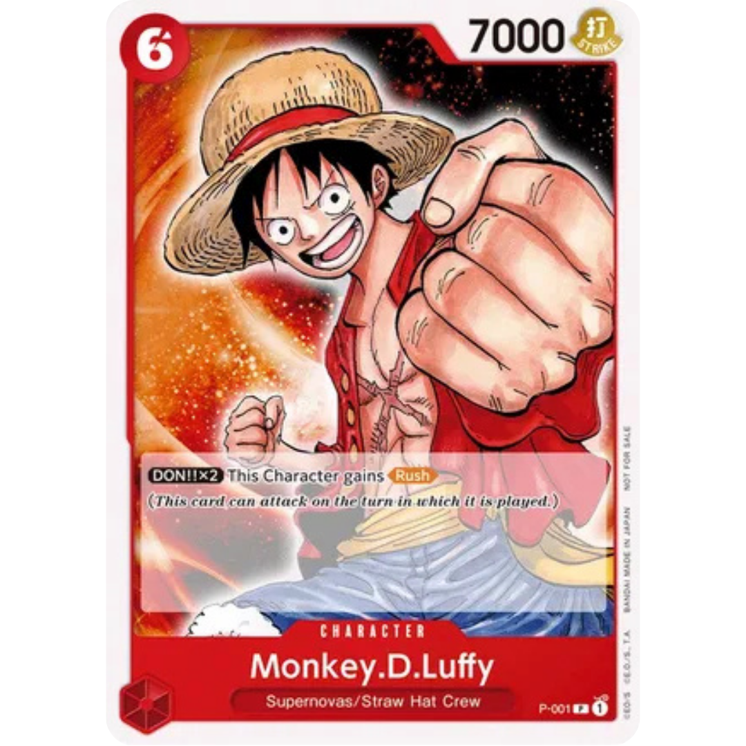 Monkey.D.Luffy (Promotion Pack 2022) (P-001) - One Piece Promotion Cards