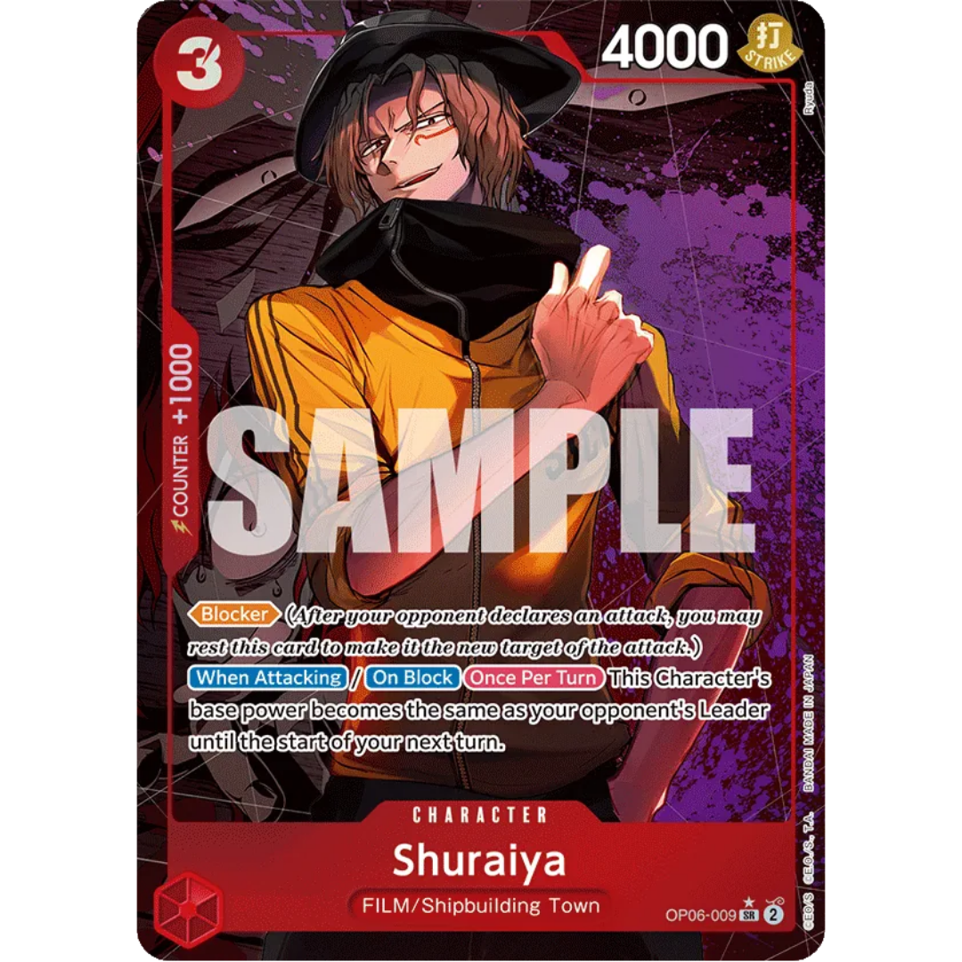 Shuraiya (Alternate Art) (OP06-009) - Wings of the Captain Foil