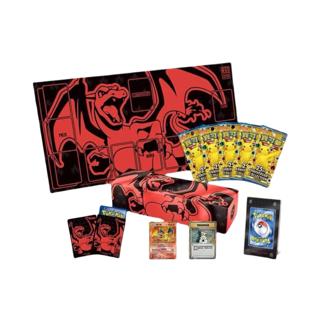Chinese Celebrations 25th Anniversary Charizard Collection Box