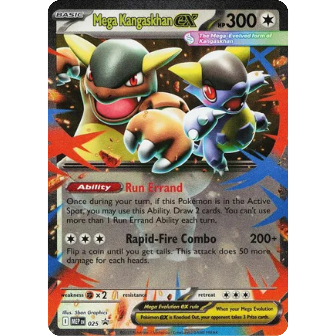 Mega Kangaskhan ex 025 - Holofoil ME Mega Evolution Promo - Promo