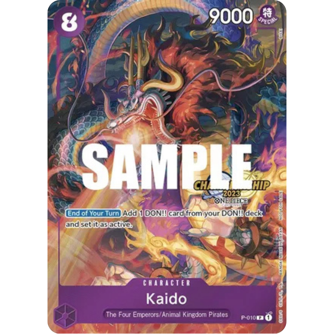 Kaido (CS 2023 Celebration Pack) (P-010) - One Piece Promotion Cards Foil