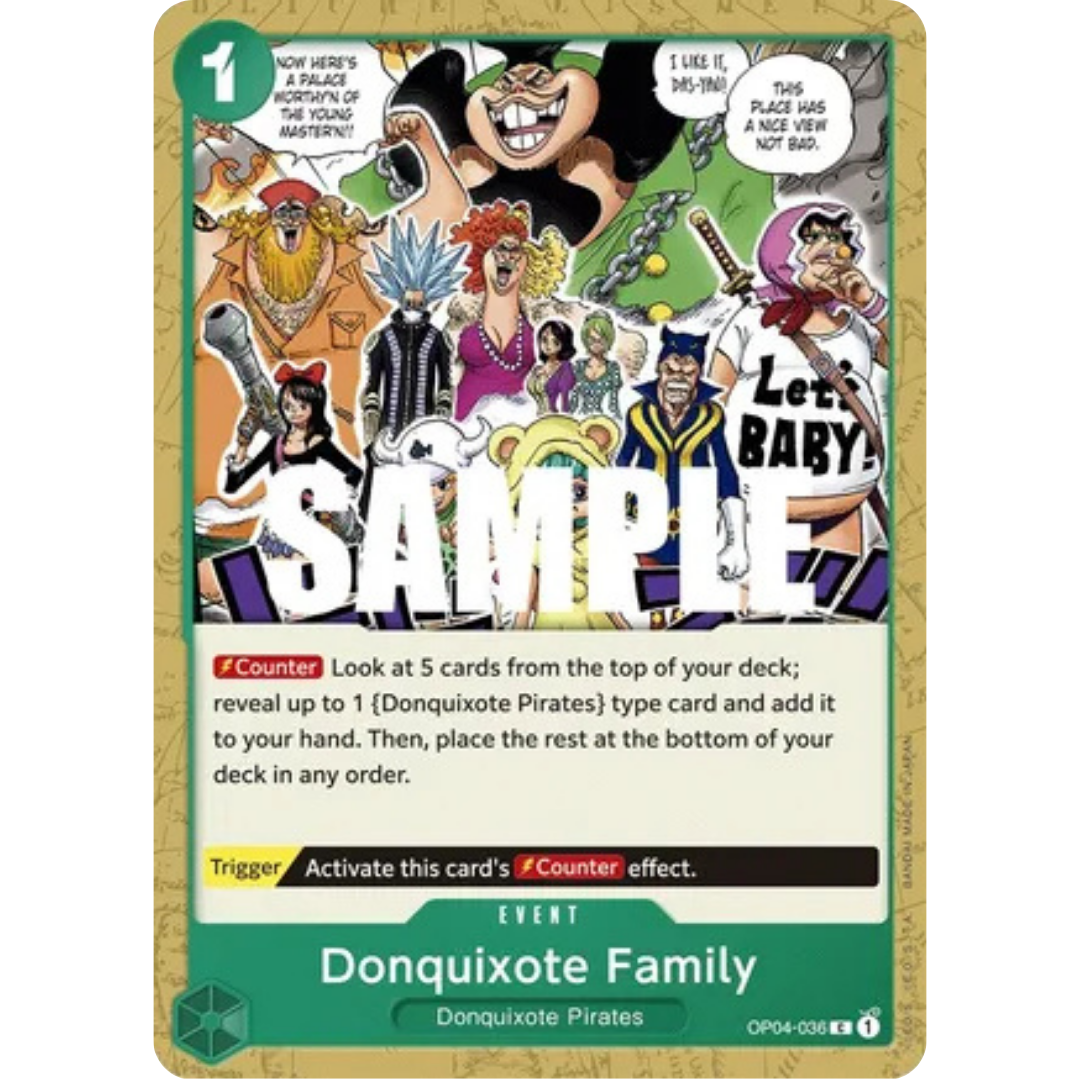 Donquixote Family (OP04-036) - Kingdoms of Intrigue