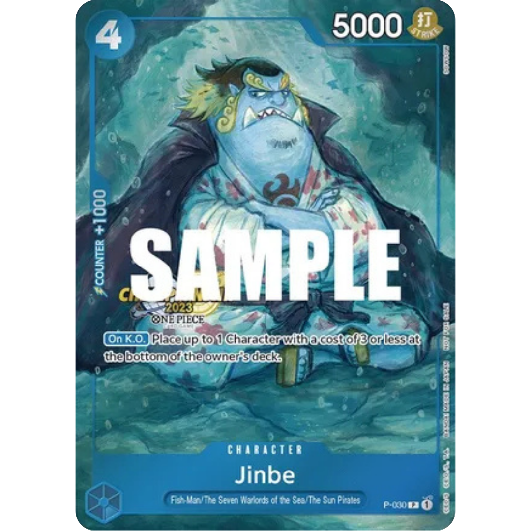 Jinbe (CS 2023 Event Pack) (P-030) - One Piece Promotion Cards Foil