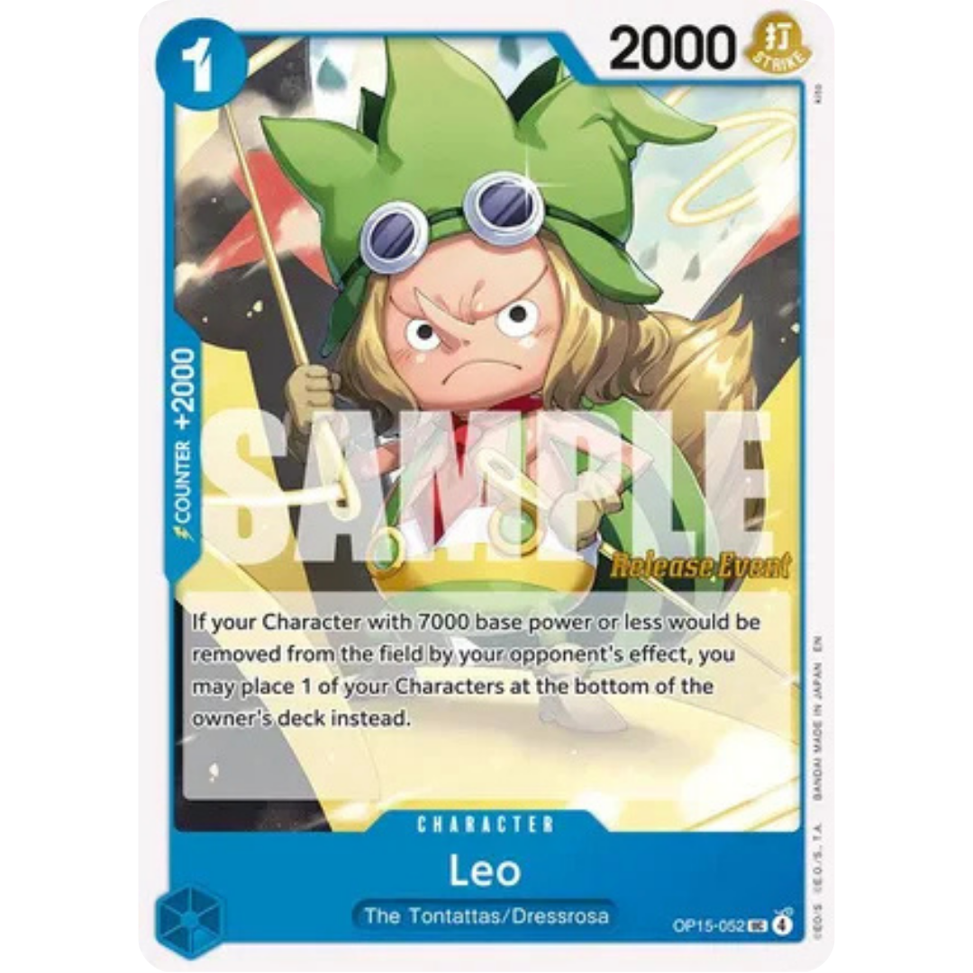 Leo (OP15-052) - Adventure on Kami's Island Release Event Cards