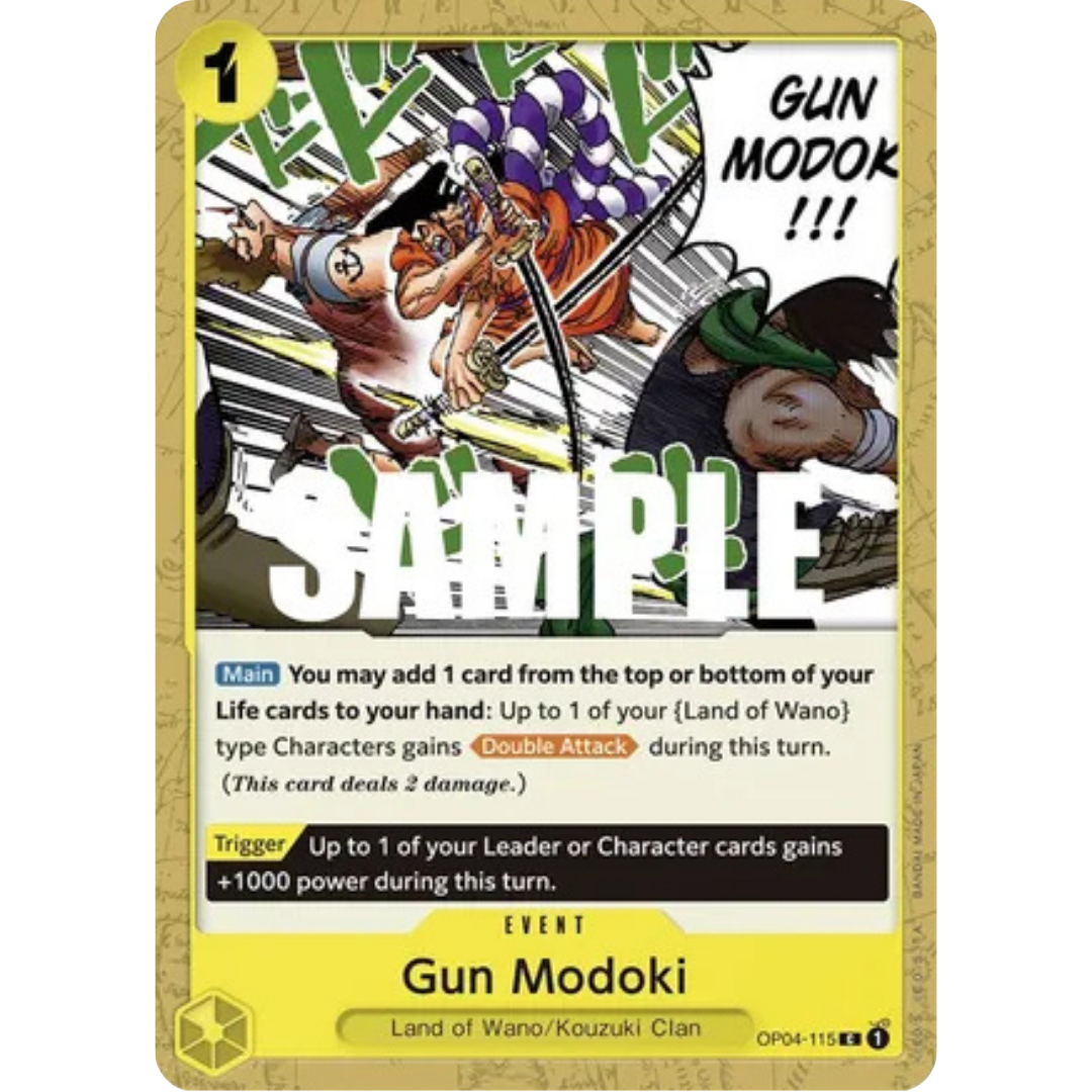 Gun Modoki (OP04-115) - Kingdoms of Intrigue
