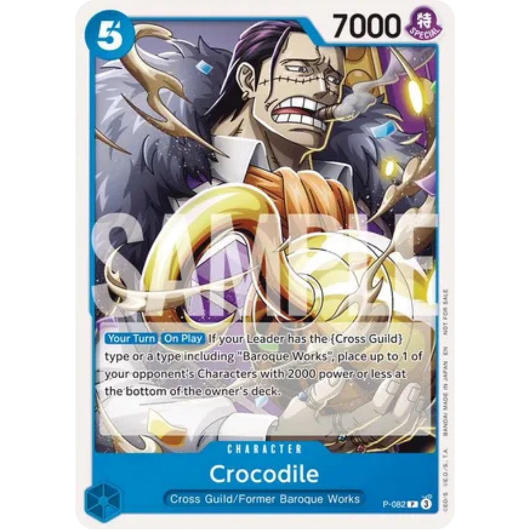 Crocodile (Store 2-on-2 Battle 2025) (P-082) - One Piece Promotion Cards