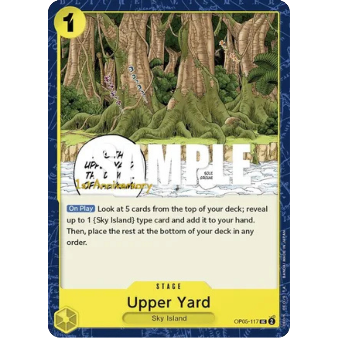 Upper Yard (OP05-117) - Awakening of the New Era: 1st Anniversary Tournament Cards