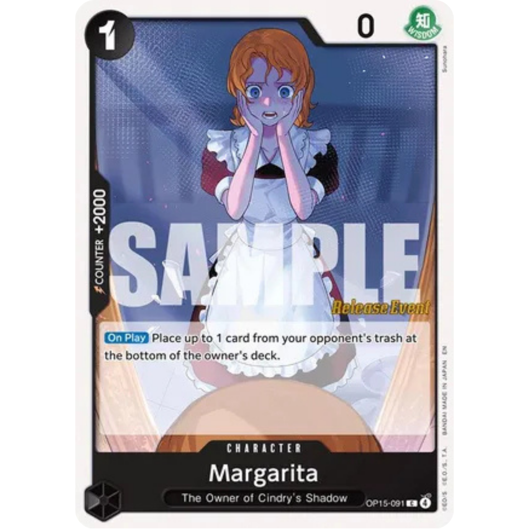 Margarita (OP15-091) - Adventure on Kami's Island Release Event Cards