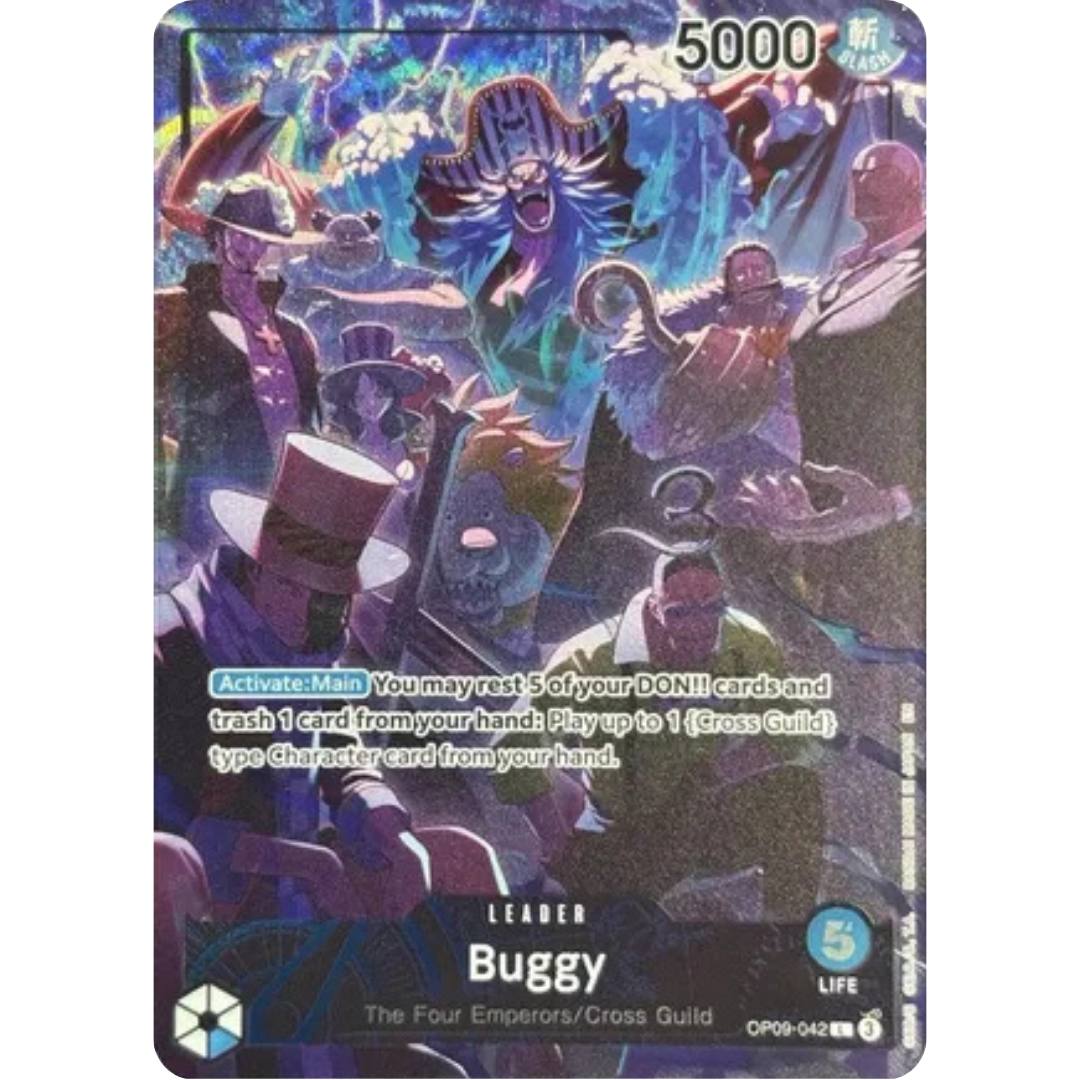 Buggy (English Version 2nd Anniversary Set) (OP09-042) - One Piece Promotion Cards Foil