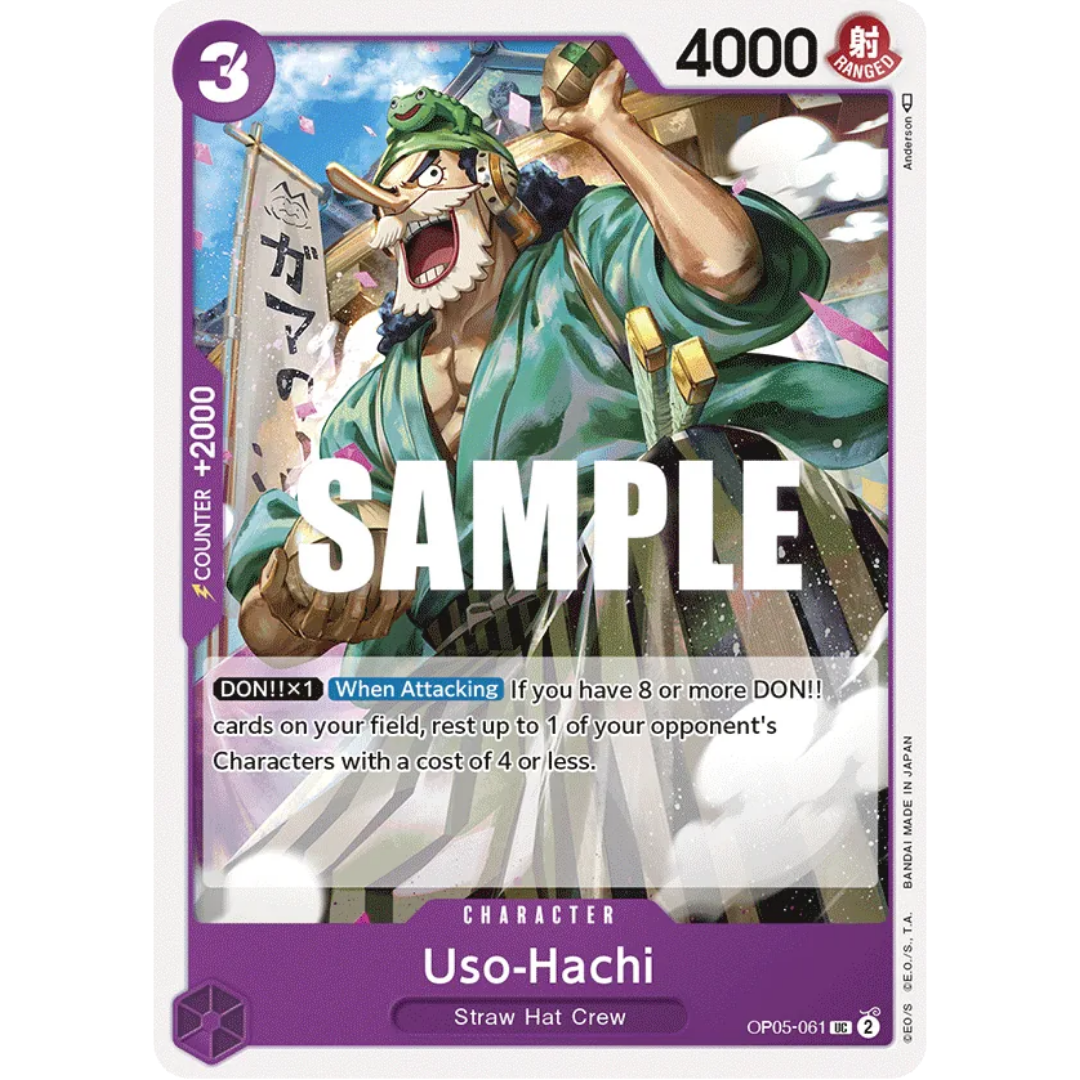 Uso-Hachi (OP05-061) (OP05-061) - Starter Deck 18: PURPLE Monkey.D.Luffy