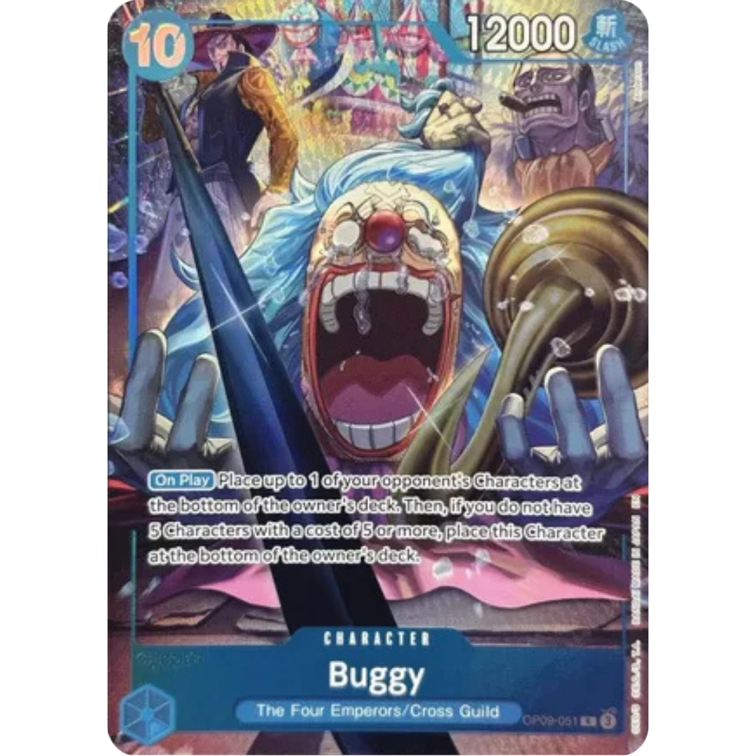 Buggy (051) (English Version 2nd Anniversary Set) (OP09-051) - One Piece Promotion Cards Foil