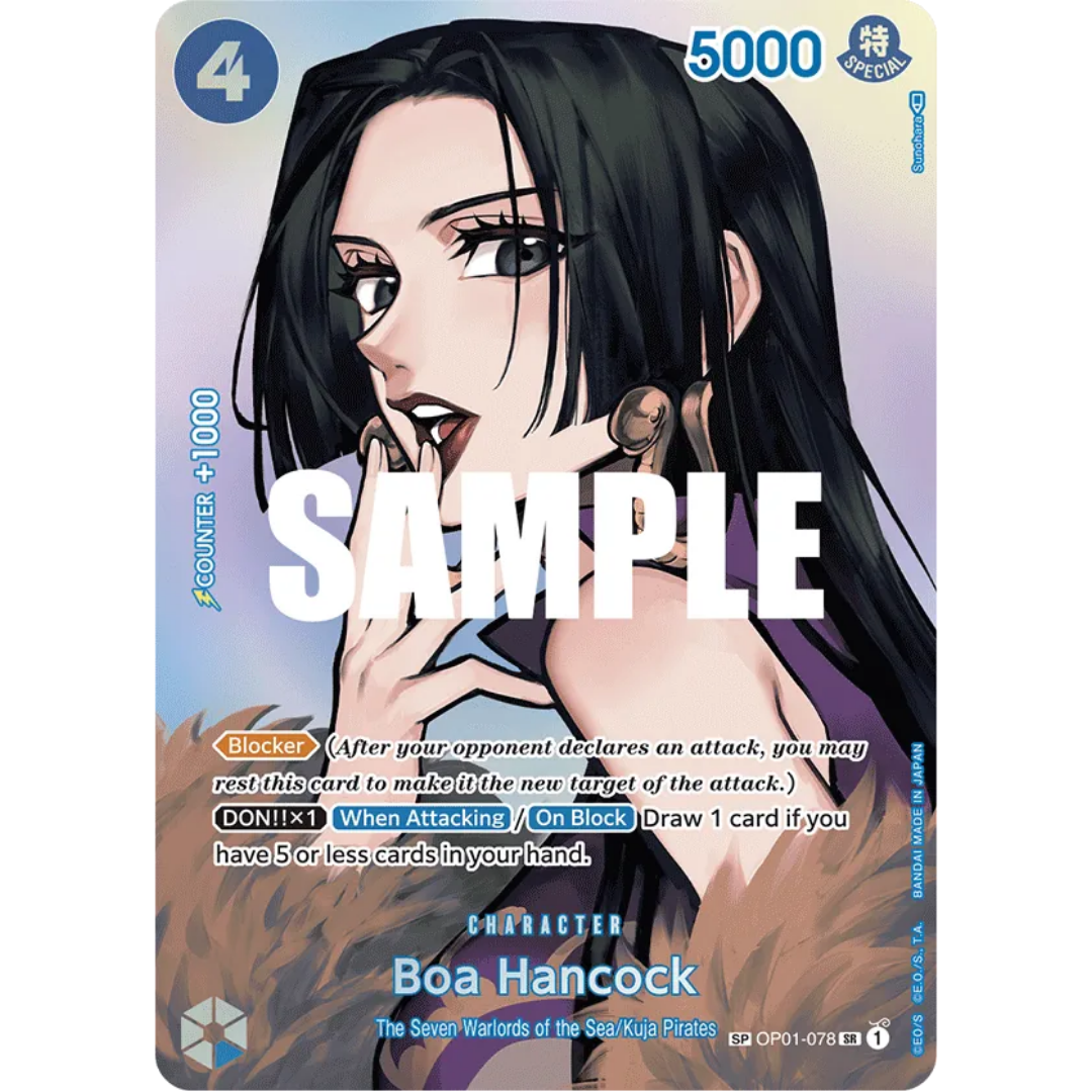 Boa Hancock (SP) (OP01-078) - Kingdoms of Intrigue Foil
