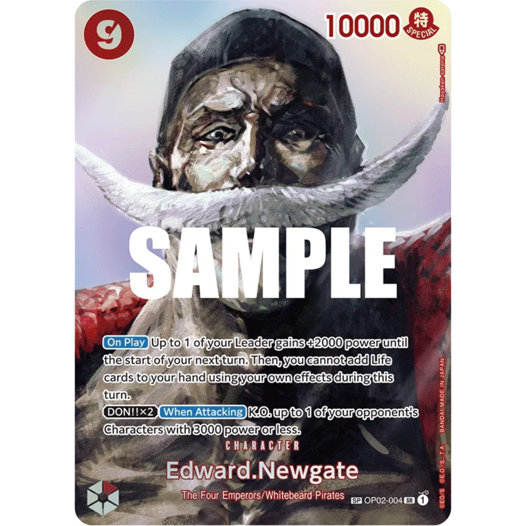 Edward.Newgate (SP) (OP02-004) - Kingdoms of Intrigue Foil