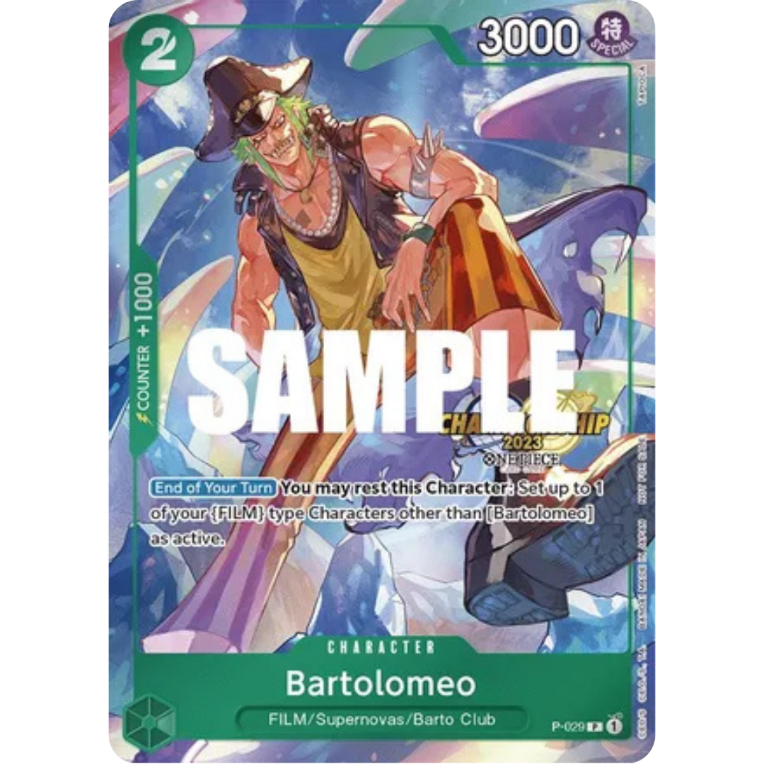 Bartolomeo (CS 2023 Event Pack) (P-029) - One Piece Promotion Cards Foil