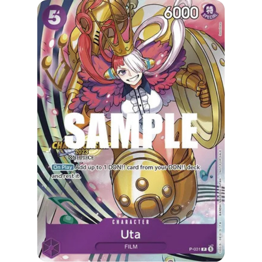 Uta (CS 2023 Event Pack) (P-031) - One Piece Promotion Cards Foil
