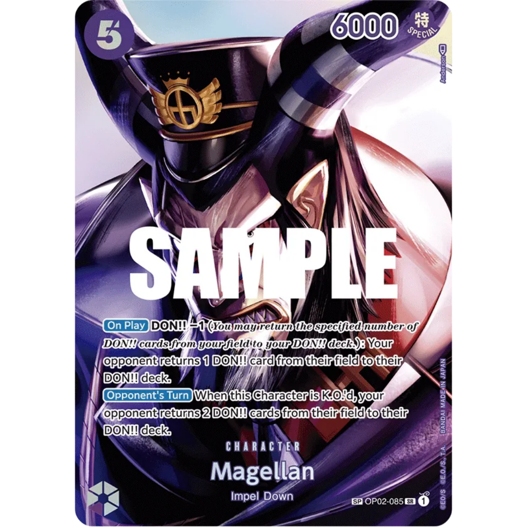 Magellan (SP) (OP02-085) - Kingdoms of Intrigue Foil