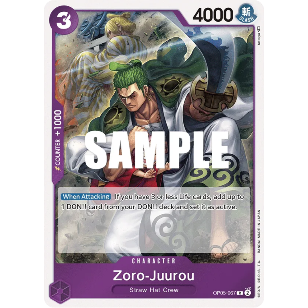 Zoro-Juurou (OP05-067) (OP05-067) - Starter Deck 18: PURPLE Monkey.D.Luffy