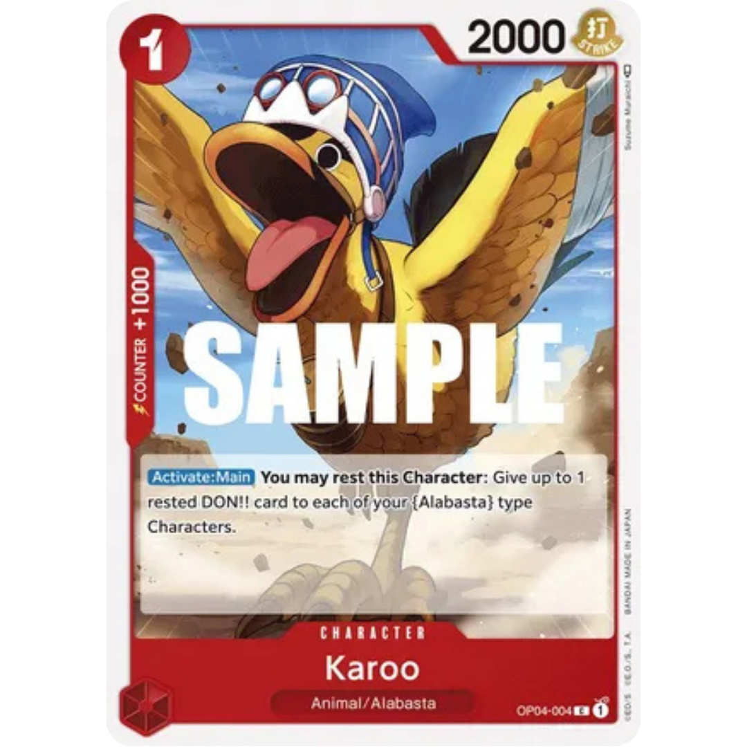 Karoo (OP04-004) - Kingdoms of Intrigue