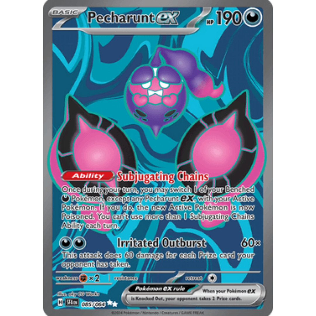 Pecharunt ex 085/064 - Holofoil SV Shrouded Fable - Ultra Rare