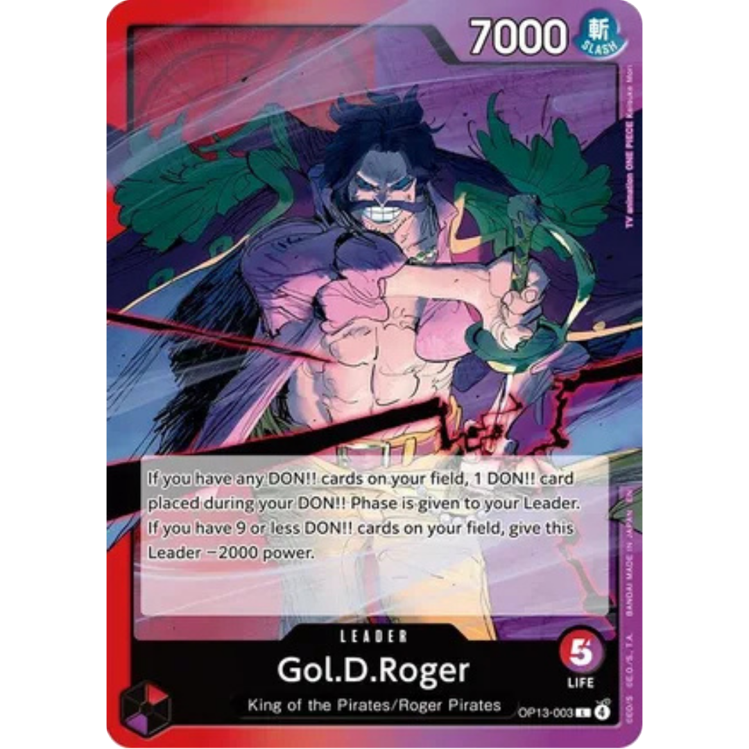 Gol.D.Roger (003) (OP13-003) - Carrying On His Will