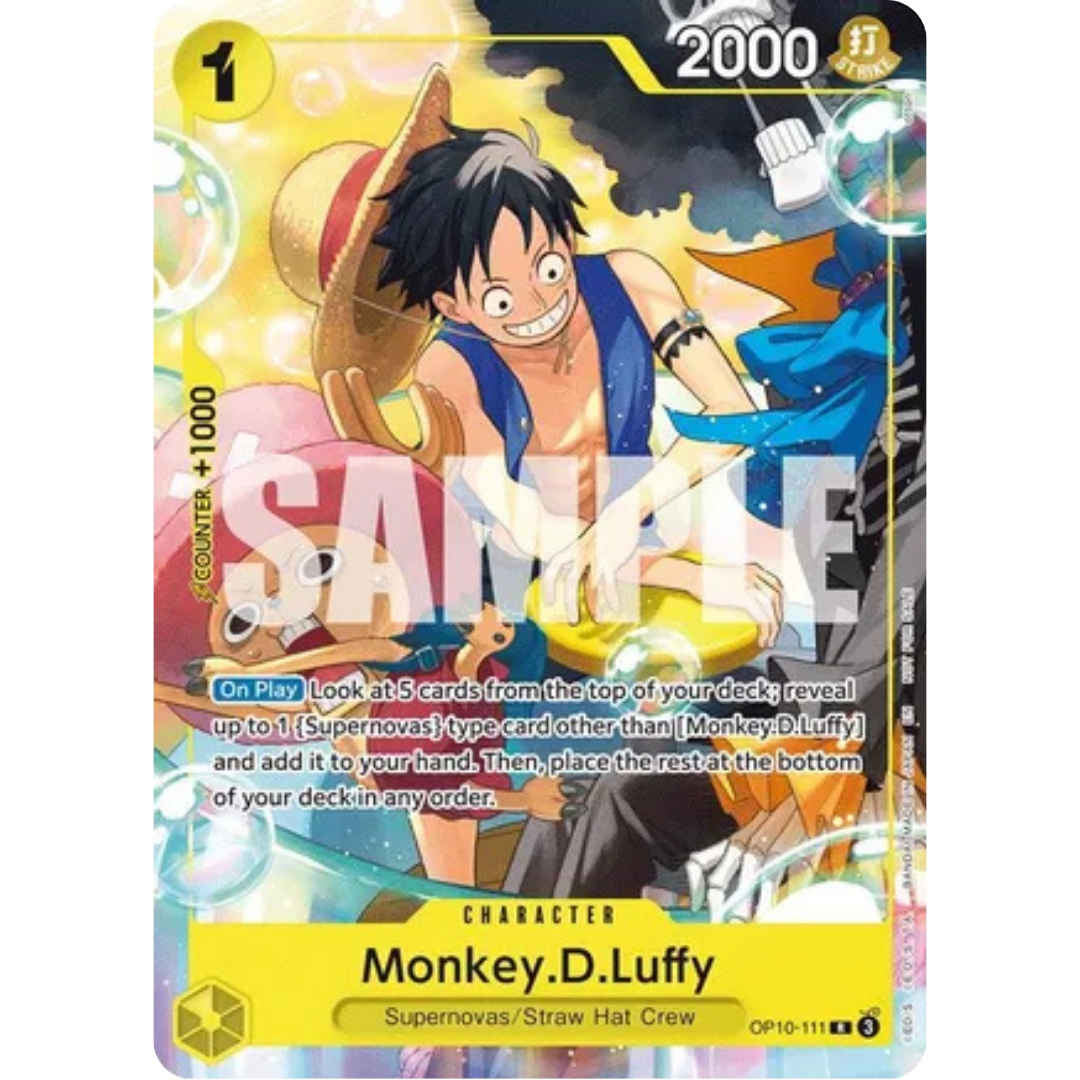 Monkey.D.Luffy (Welcome Pack 2026 Vol.1) (OP10-111) - One Piece Promotion Cards