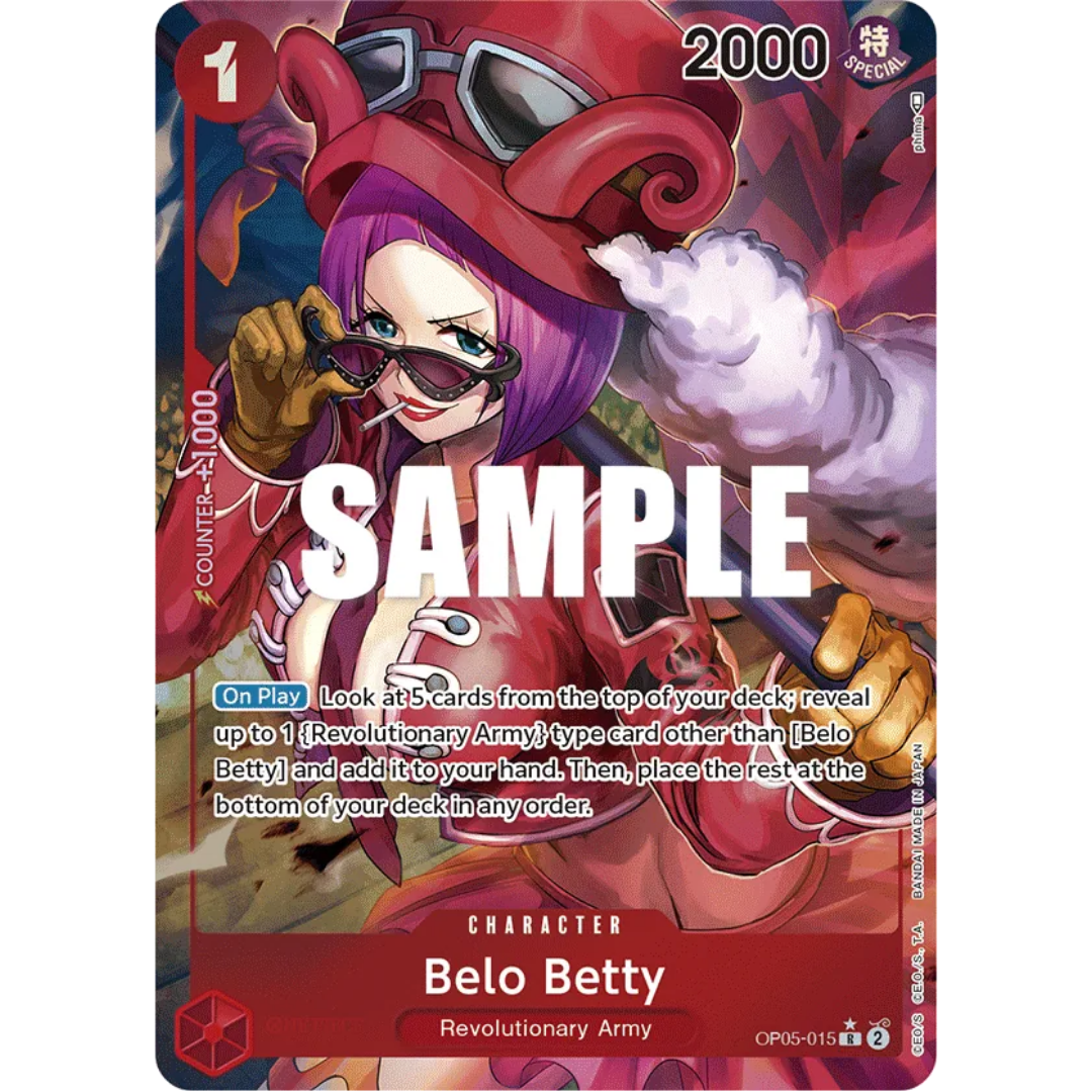 Belo Betty (015) (Alternate Art) (OP05-015) - Awakening of the New Era Foil