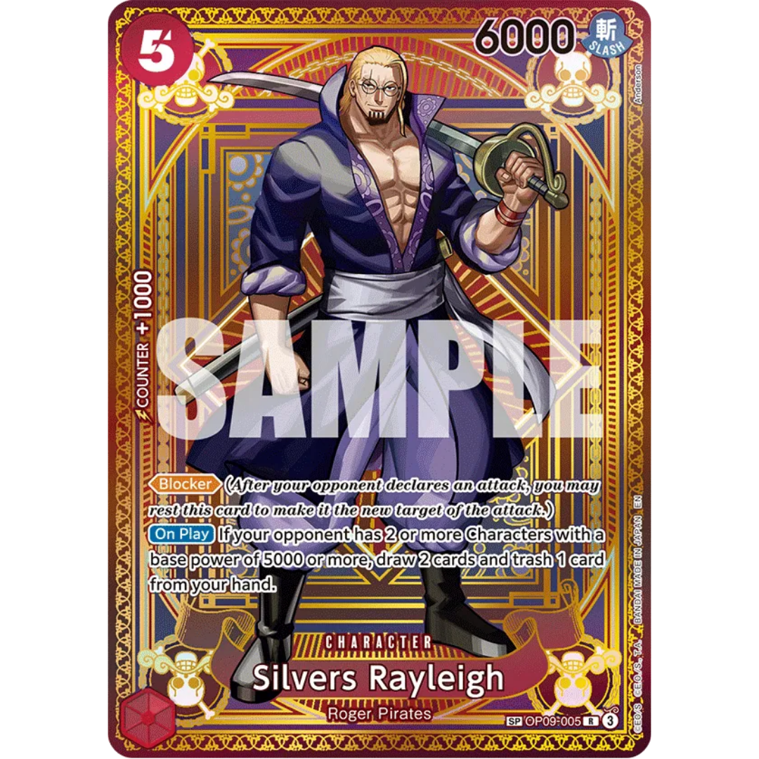 Silvers Rayleigh (SP) (OP09-005) - A Fist of Divine Speed Foil