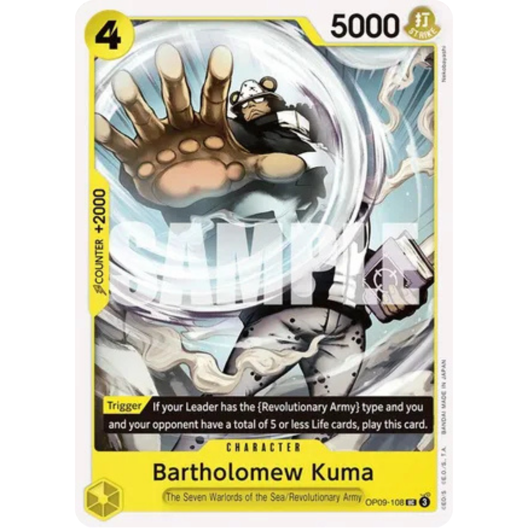 Bartholomew Kuma (OP09-108) - Emperors in the New World