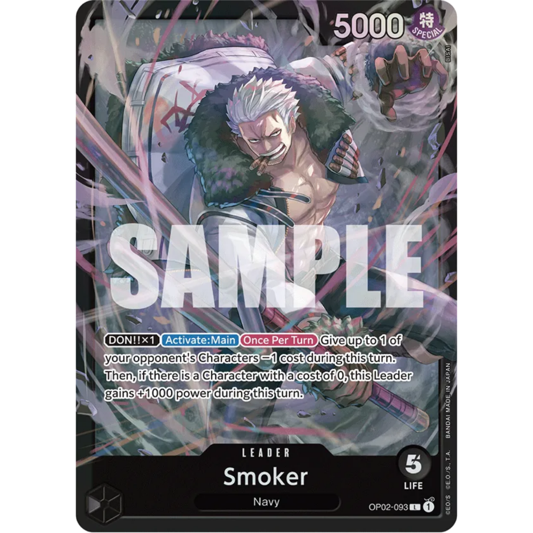 Smoker (OP02-093) (OP02-093) - Starter Deck 19: BLACK Smoker Foil