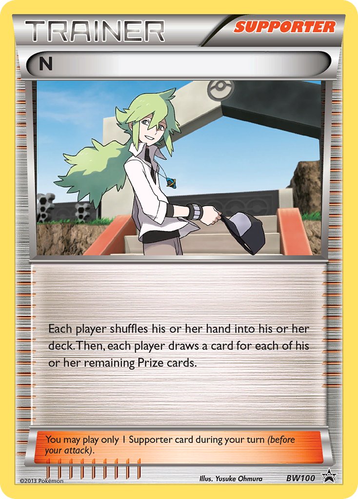 N (Supporter) BW100 Deck Exclusives - Rare