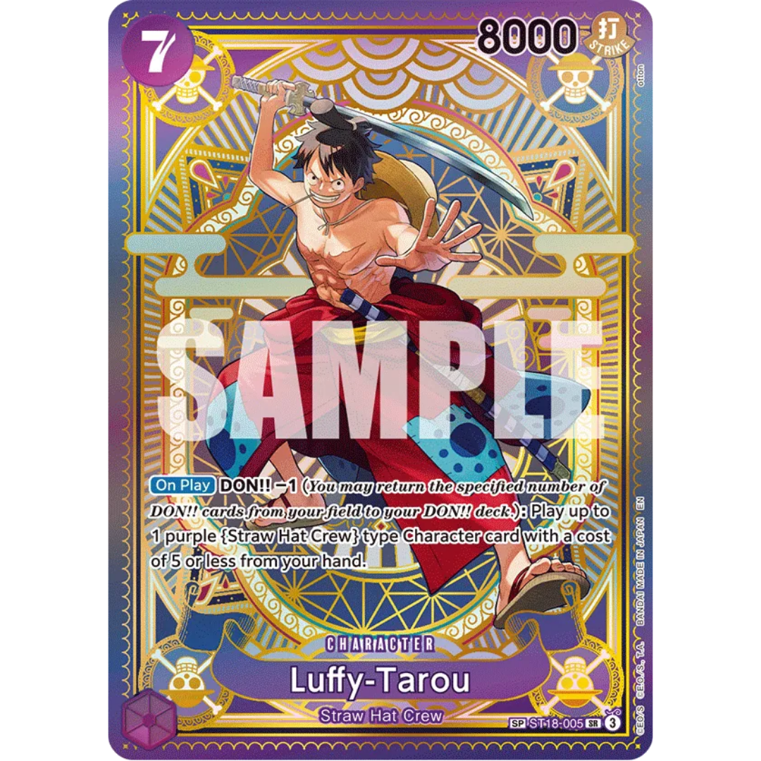 Luffy-Tarou (SP) (ST18-005) - A Fist of Divine Speed Foil
