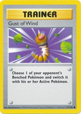 Gust of Wind 093 - Unlimited Base Set Shadowless - Common