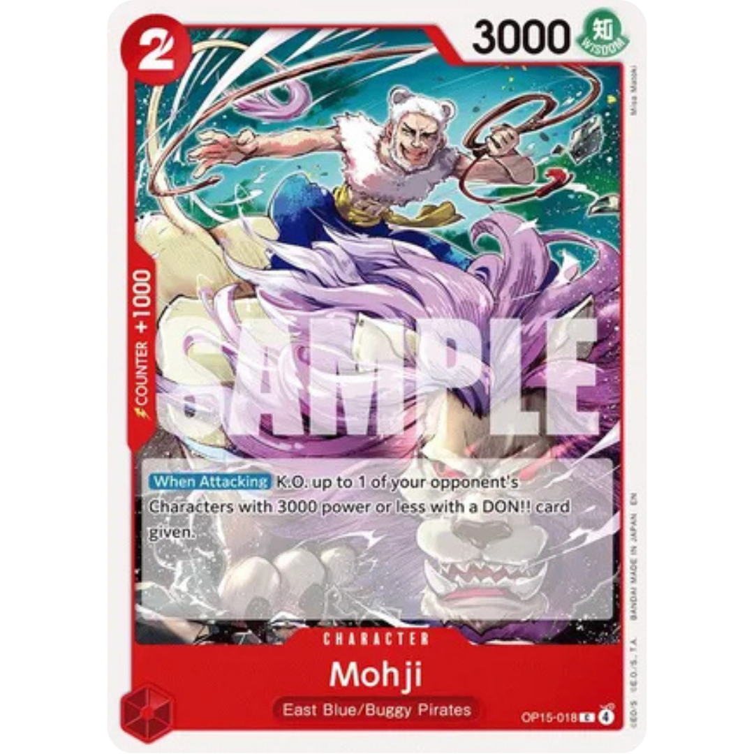 Mohji (OP15-018) - Adventure on Kami's Island