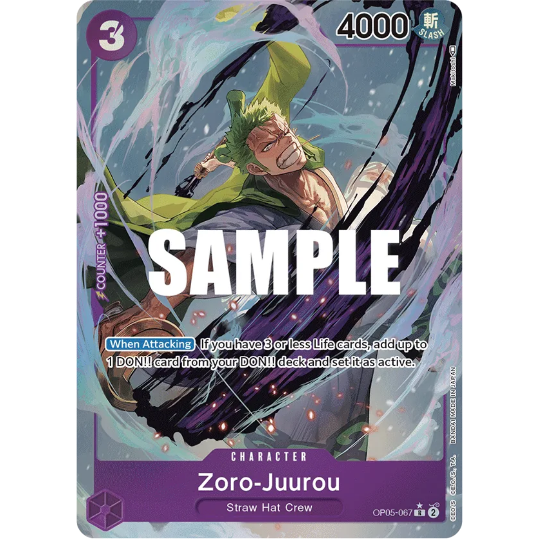 Zoro-Juurou (Alternate Art) (OP05-067) - Awakening of the New Era Foil