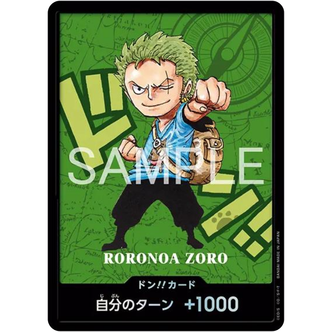 One Piece Premium Card Collection - Kumamoto Prefecture Special Edition DON!! Roronoa Zoro