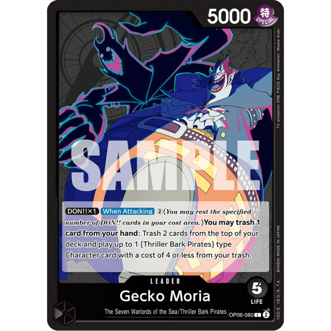 Gecko Moria (080) (OP06-080) - Wings of the Captain