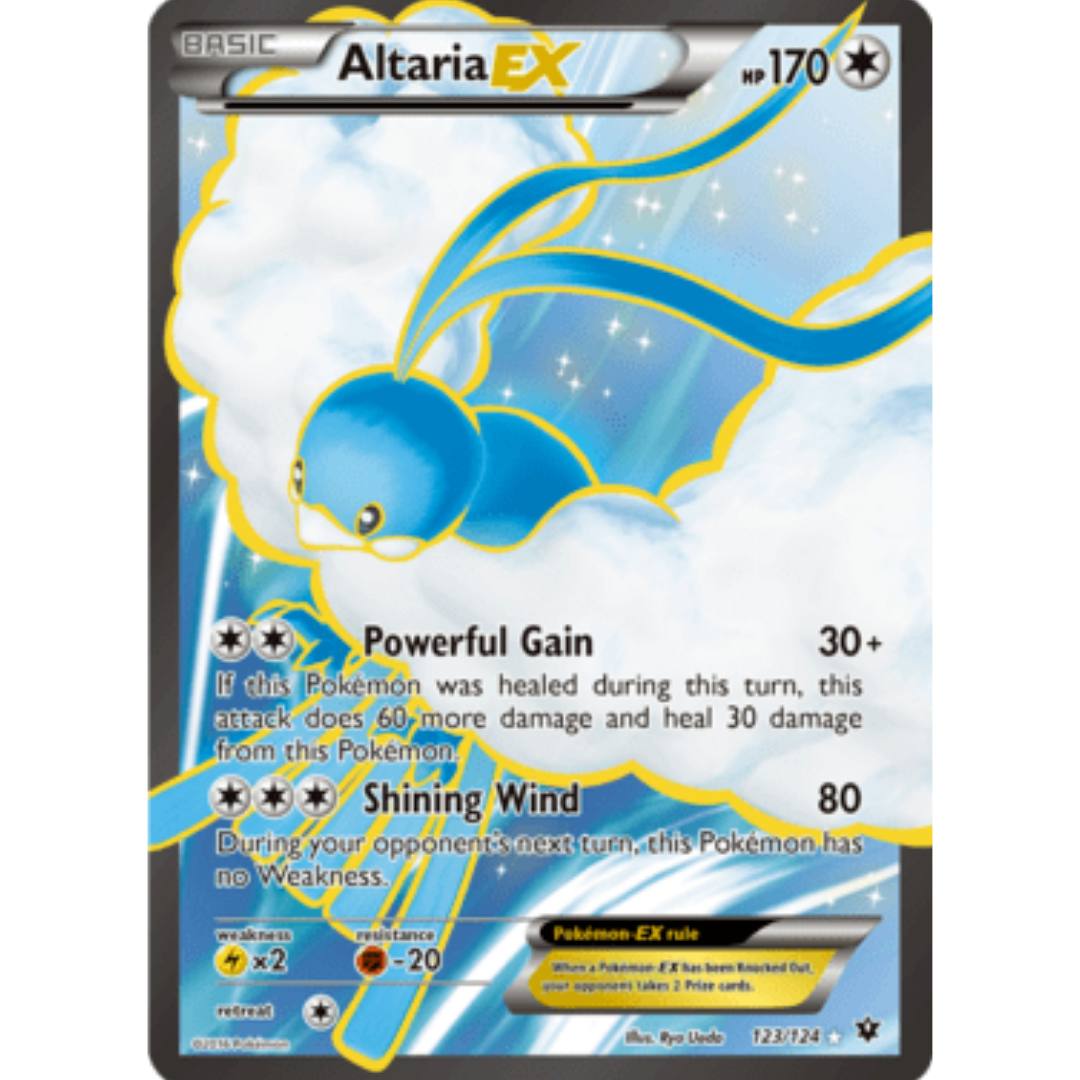 Altaria EX (Full Art) 123/124 - Holofoil XY Fates Collide - Ultra Rare