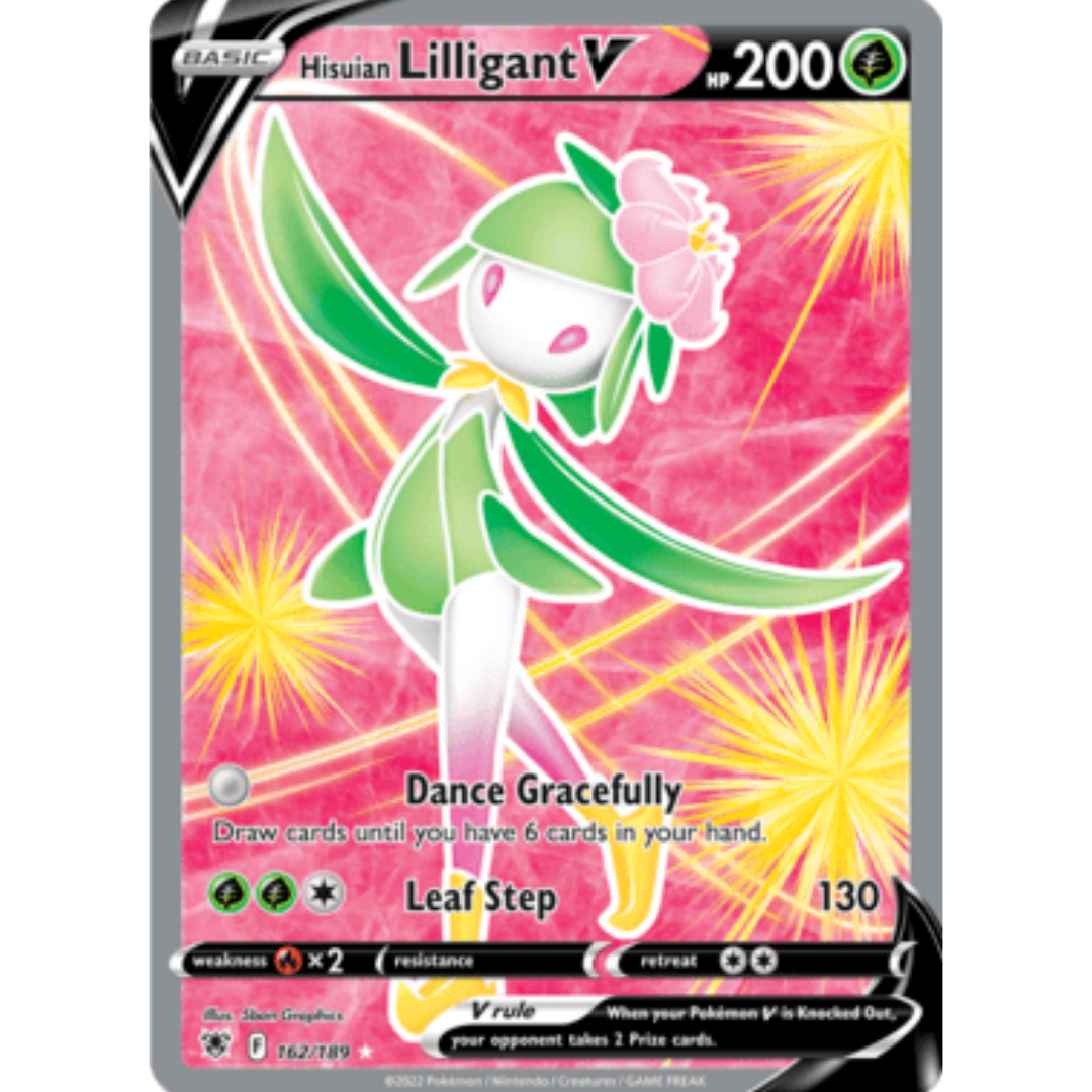 Hisuian Lilligant V (Full Art) 162 - Holofoil SWSH10 Astral Radiance - Ultra Rare