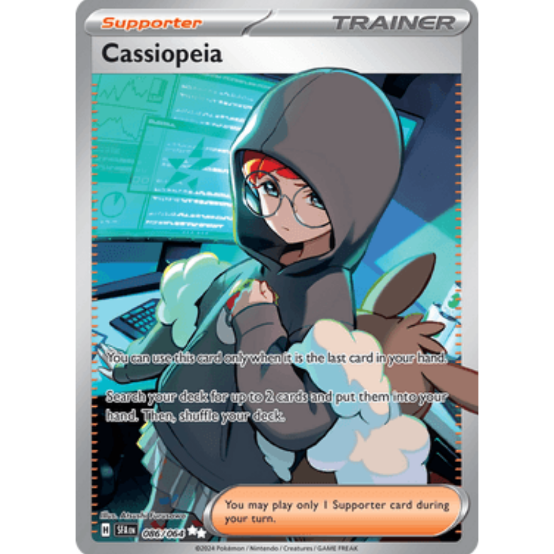 Cassiopeia 086/064 - Holofoil SV Shrouded Fable - Ultra Rare