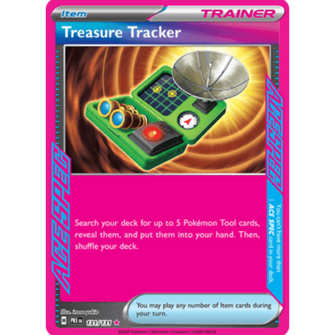 Treasure Tracker 131 - Holofoil SV Prismatic Evolutions - ACE SPEC Rare