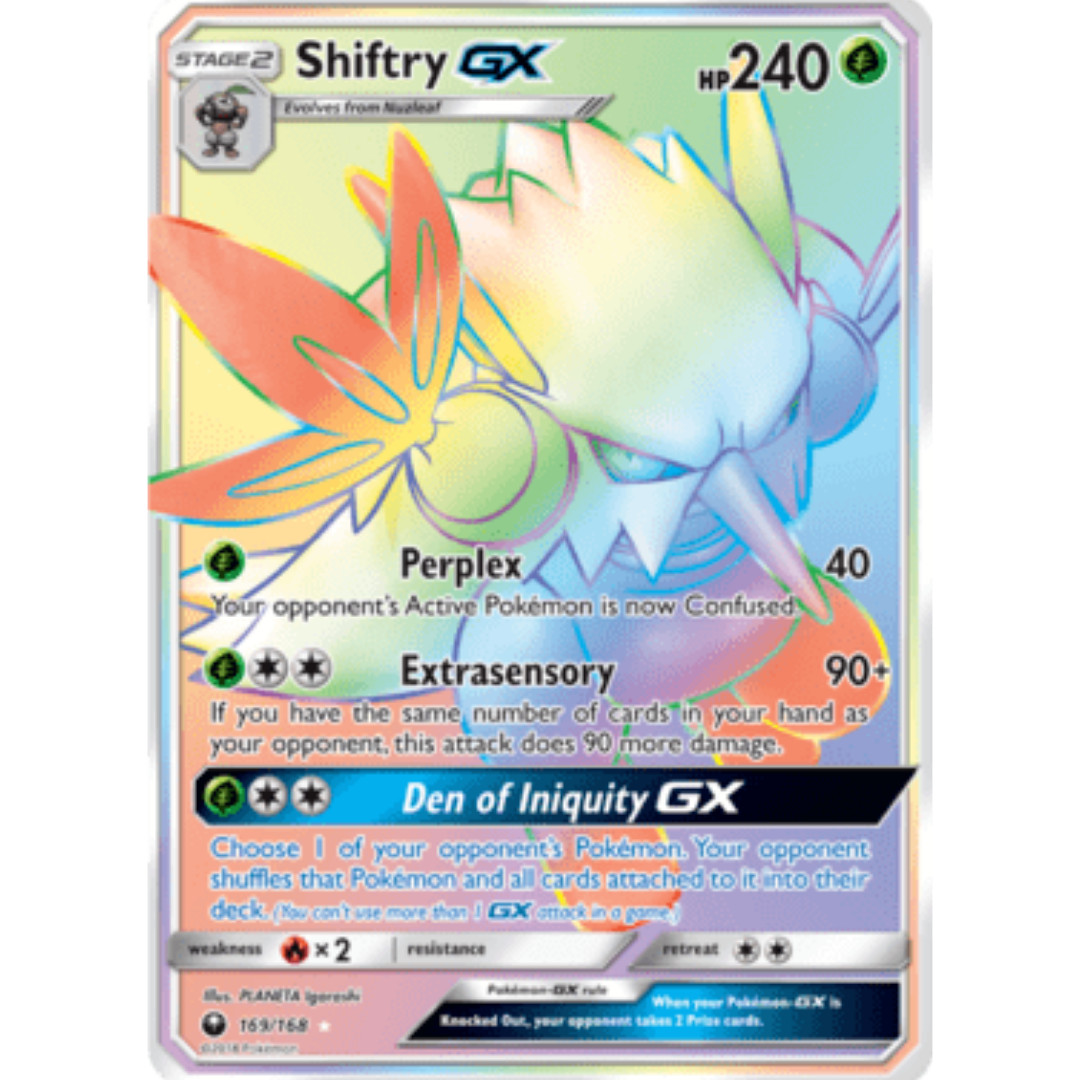 Shiftry GX (Secret) - Holofoil SM Celestial Storm - Secret Rare